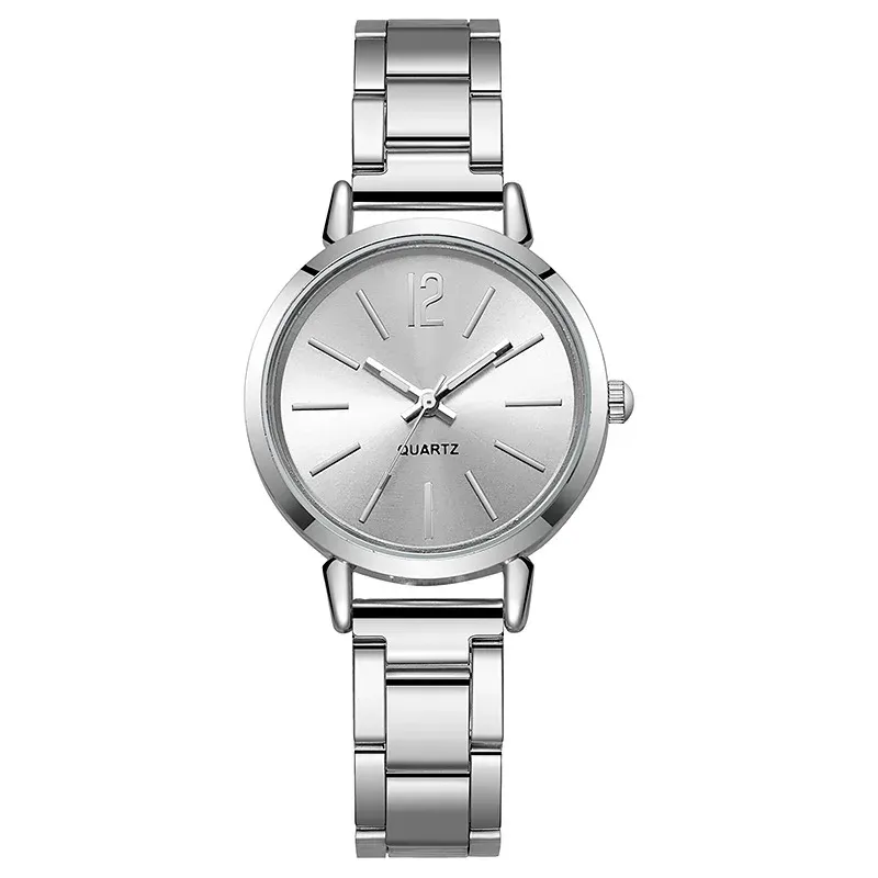 Luxury Women's Fashion Gold Bracelet Quartz Watch Set - Simple Dial Hollow Strap, Ideal for Students and Ladies, Elegant Casual Wristwatch showcase 10