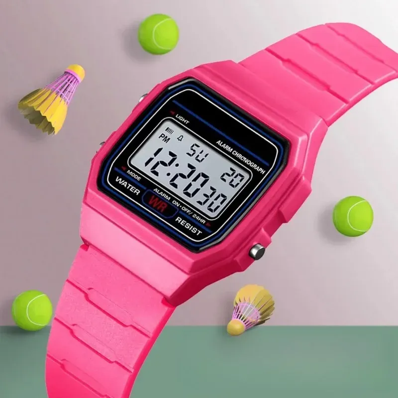 Luxury Men's Analog Digital Military Sport Watch - Waterproof LED Wristwatch with Bracelet, Alarm, and Silicone Strap for Kids & Women showcase 2