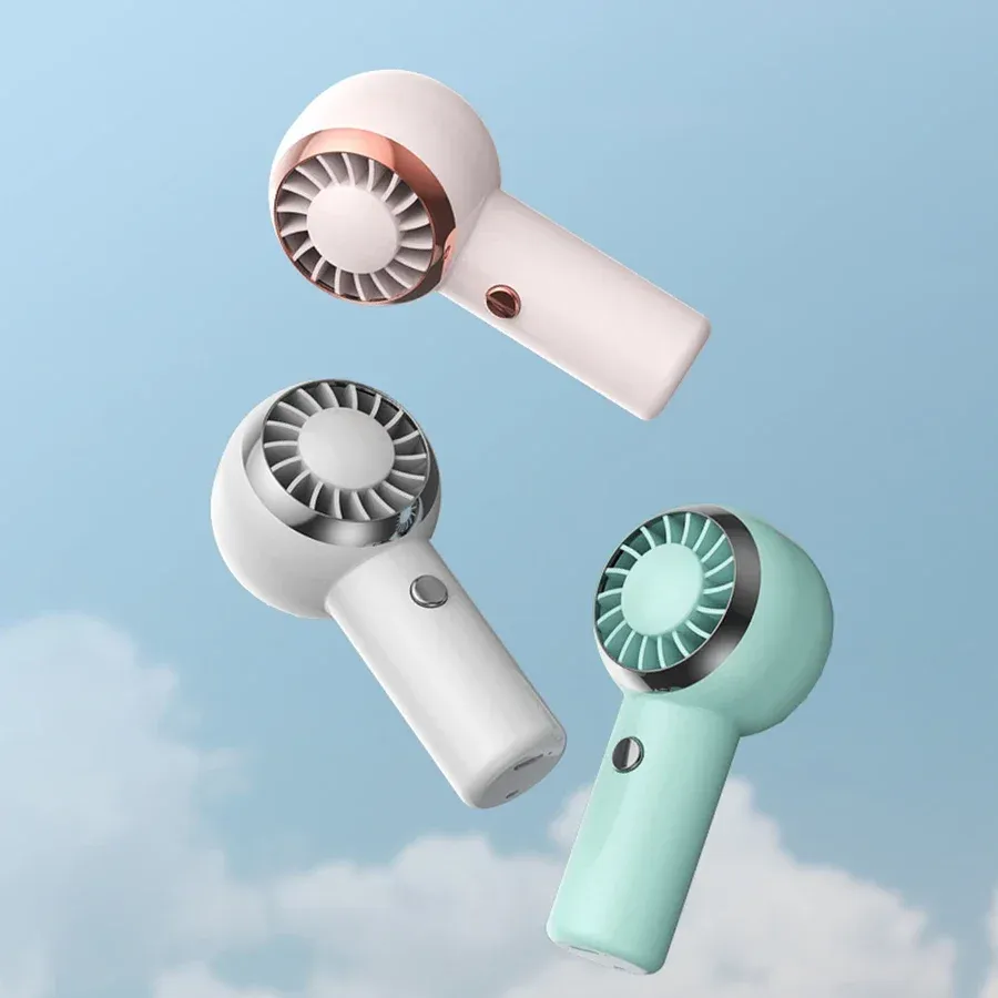 2025 New Ultralight 60G Mini Portable Handheld Fan, Rechargeable Air Cooler for Travel & Shopping, Pocket-Sized Cooling Device thumbnail 6