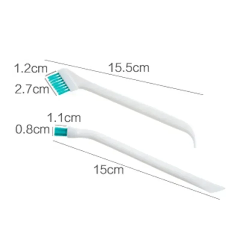 2pcs Cleaning Brush Set with Long Handle for Narrow Gaps - Ideal for Baby Bottles, Kitchen Sinks, and Household Cleaning - Durable ABS & Nylon Bristles showcase 5