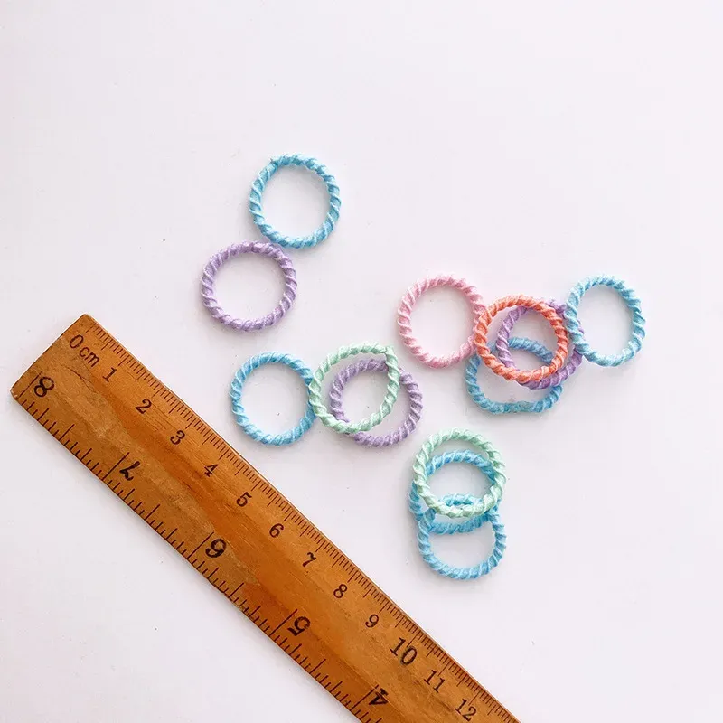 100 Pcs Elastic Hair Bands for Girls & Babies - Durable Hair Ties, Scrunchies, Head Rope for Kids & Toddlers - Essential Hair Accessories for Everyday & Special Occasions showcase 35