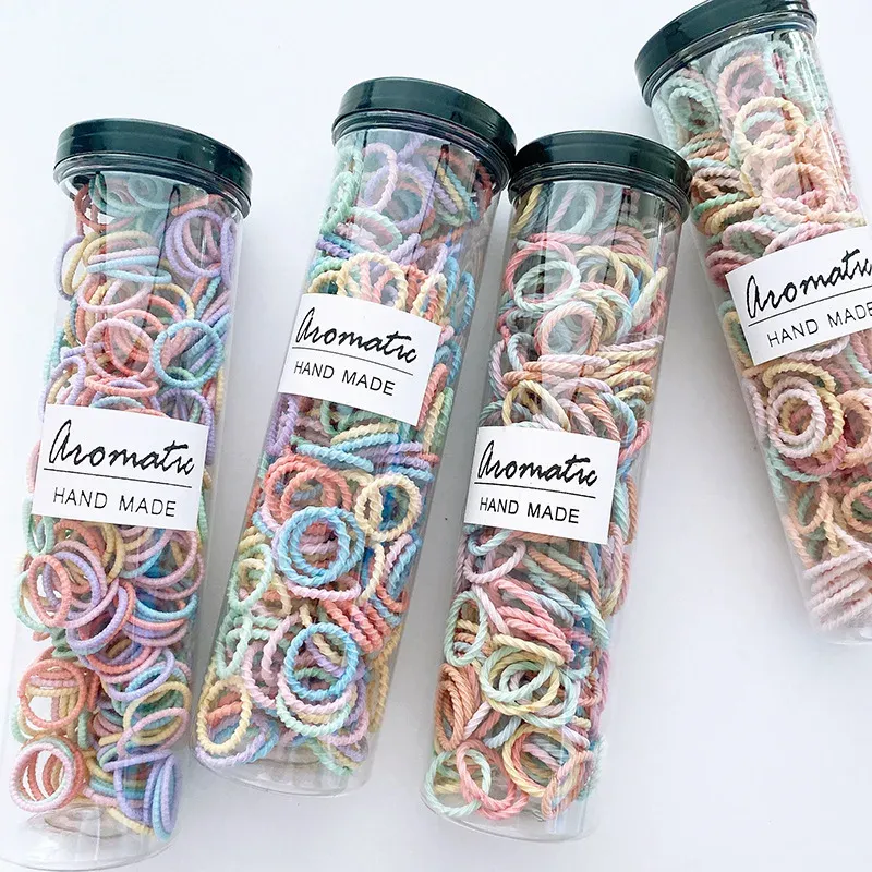 100 Pcs Elastic Hair Bands for Girls & Babies - Durable Hair Ties, Scrunchies, Head Rope for Kids & Toddlers - Essential Hair Accessories for Everyday & Special Occasions showcase 22