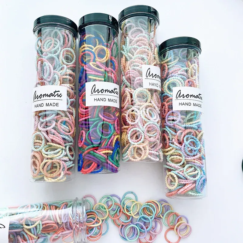 100 Pcs Elastic Hair Bands for Girls & Babies - Durable Hair Ties, Scrunchies, Head Rope for Kids & Toddlers - Essential Hair Accessories for Everyday & Special Occasions showcase 24