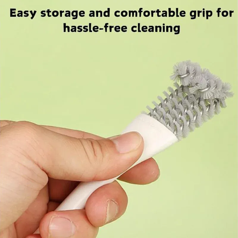 1pc Bird Cage Cleaning Brush Tool for Budgies Cockatiels - Parrot Cage Sanitary Brush Accessories for Easy Poop Removal thumbnail 4