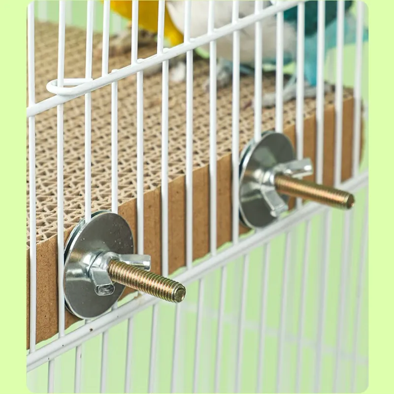 Bird Paper Shredding Toy with Cork Perch Platform - Fun Foraging & Chewing Accessory for Small Parakeets, Cockatiels, Conures, and Cages showcase 7
