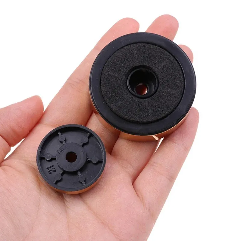 4pcs HIFI Audio Speaker Amplifier Anti-Shock Feet Pads with Sponge Isolation Stand - Gold/Silver/Black, Various Sizes for DIY Audio Equipment thumbnail 4