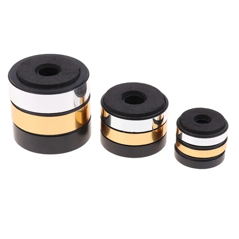 4pcs HIFI Audio Speaker Amplifier Anti-Shock Feet Pads with Sponge Isolation Stand - Gold/Silver/Black, Various Sizes for DIY Audio Equipment showcase 2