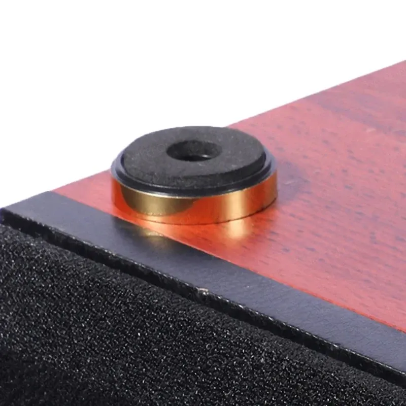 4pcs HIFI Audio Speaker Amplifier Anti-Shock Feet Pads with Sponge Isolation Stand - Gold/Silver/Black, Various Sizes for DIY Audio Equipment showcase 4