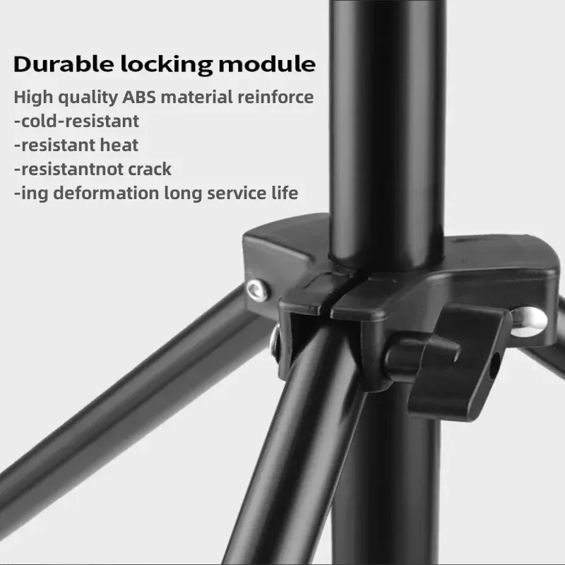 Heavy Duty Metal Alloy Light Stand 160cm Tripod for Photo Studio Softbox Video Flash Reflector Lighting Background Stand with 1/4" Interface and Storage Bag showcase 7