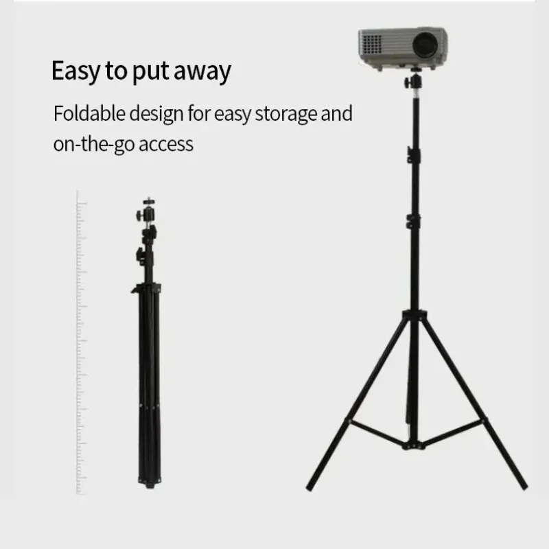 Heavy Duty Metal Alloy Light Stand 160cm Tripod for Photo Studio Softbox Video Flash Reflector Lighting Background Stand with 1/4" Interface and Storage Bag showcase 8