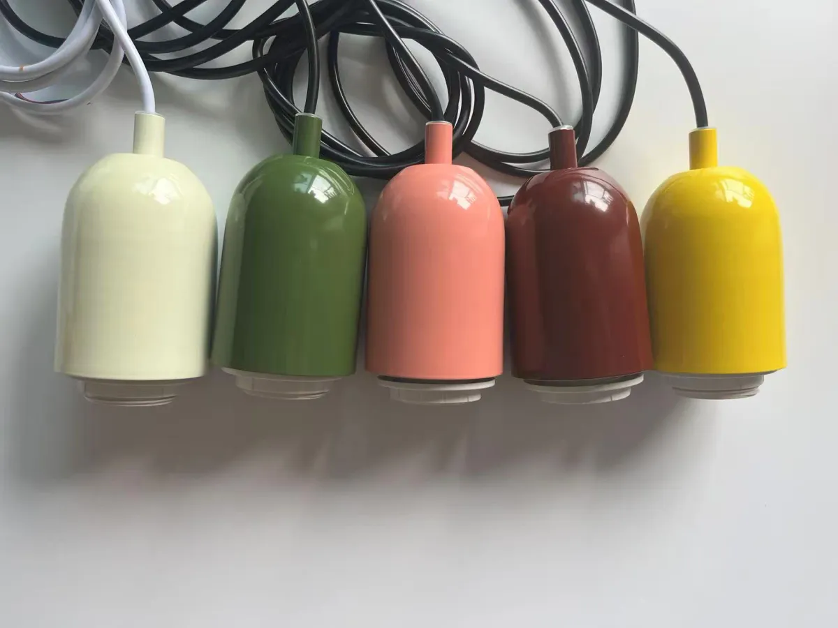 Nordic Retro Glass Pendant Light Fixture, E27 LED Chandelier for Living Room, Dining Room, Bedroom, Kitchen - D25cm, Adjustable 1.5M Wire, 5-10㎡ Area showcase 31