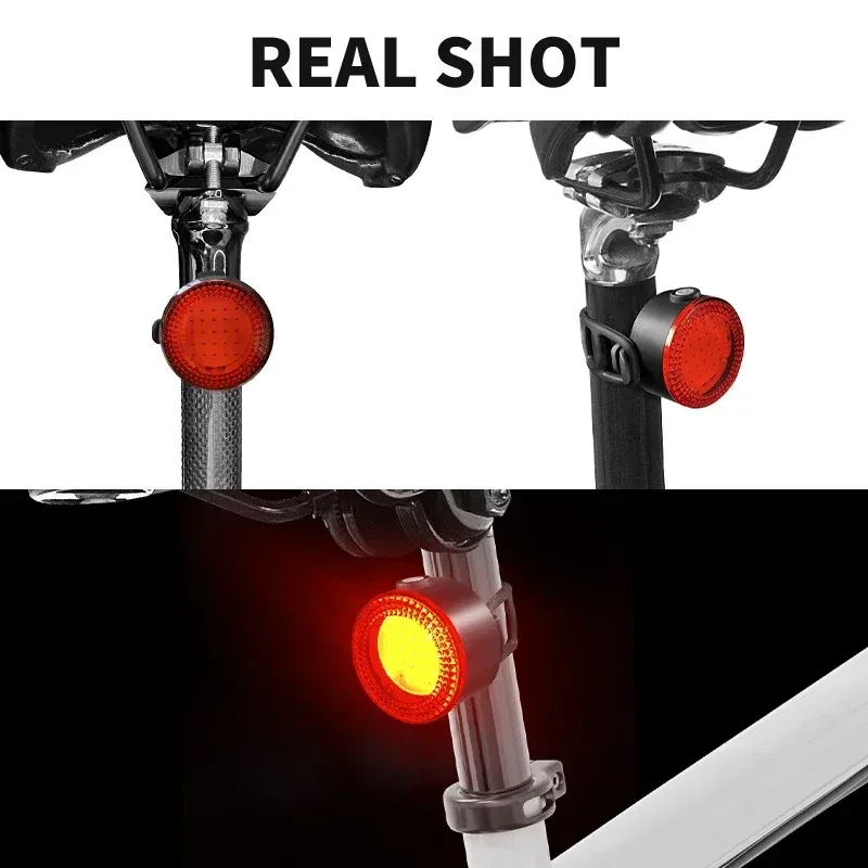 BUCKLOS COB LED Bicycle Light Set: Rechargeable MTB Front & Rear Safety Lanterns, 500lm Brightness, 4 Light Modes, 8-10hr Battery Life, Lightweight Cycling Lamp thumbnail 6