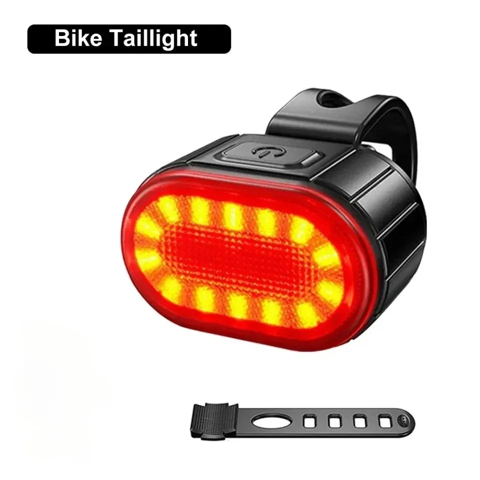 Waterproof LED Bicycle Light Set - Front & Rear Bike Flashlight for Safety, MTB Cycling Accessories, Powerful Defense Lantern showcase 3