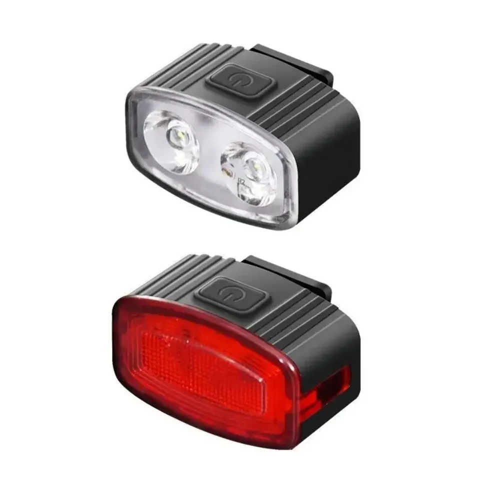 Waterproof LED Bicycle Light Set - Front & Rear Bike Flashlight for Safety, MTB Cycling Accessories, Powerful Defense Lantern showcase 13