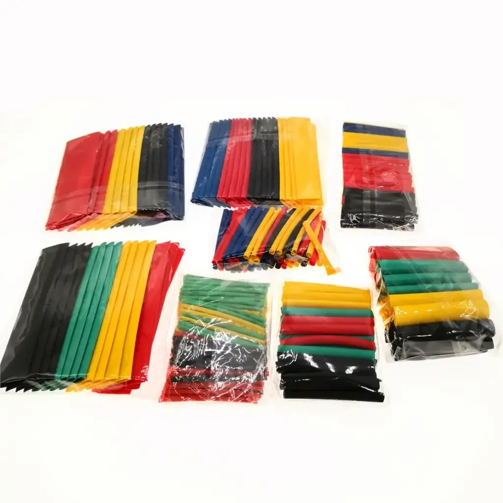 Assorted Heat Shrink Tubing Kit 127-750pcs - Flame Retardant Polyolefin Wire Cable Insulation Sleeving for Electrical Connections showcase 4