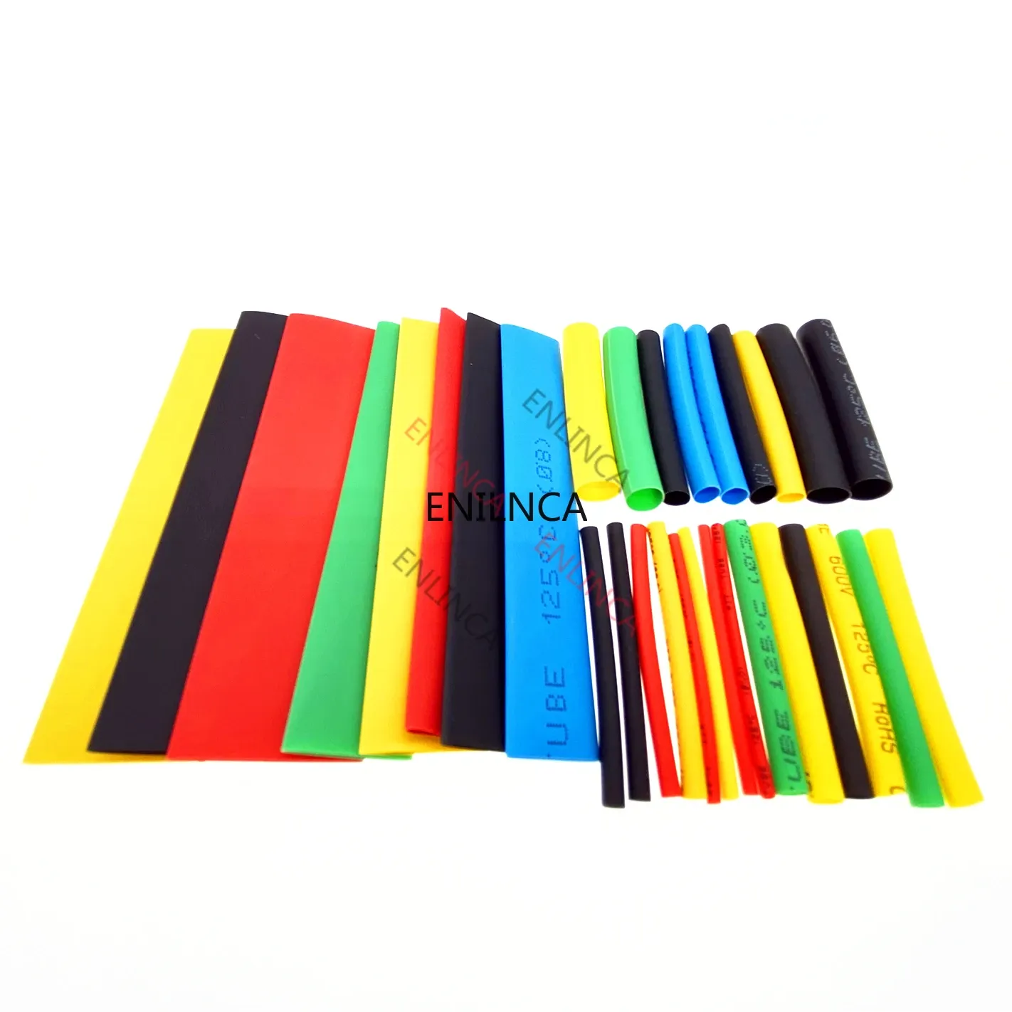 Assorted Heat Shrink Tubing Kit 127-750pcs - Flame Retardant Polyolefin Wire Cable Insulation Sleeving for Electrical Connections thumbnail 5