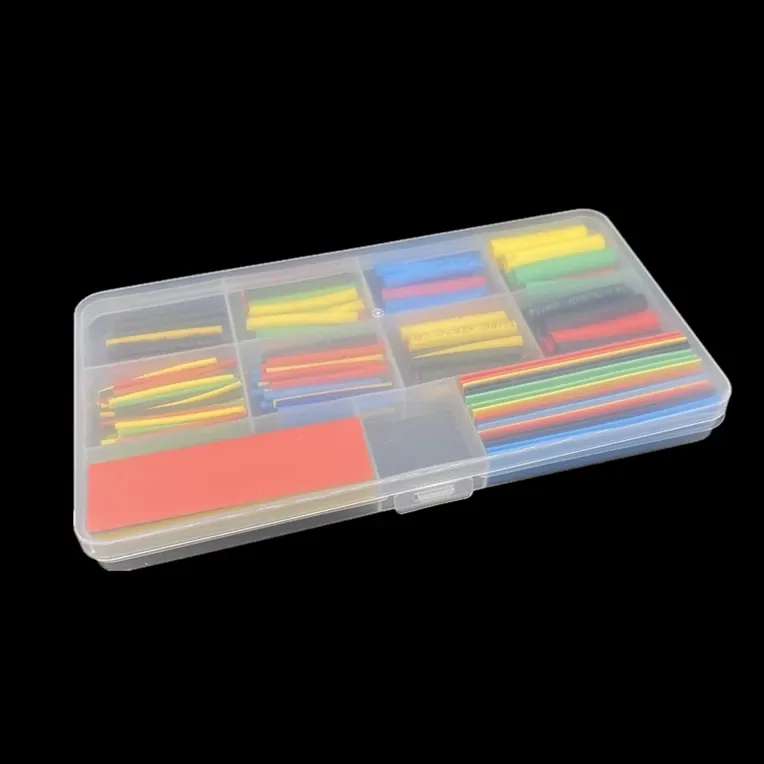 Assorted Heat Shrink Tubing Kit 127-750pcs - Flame Retardant Polyolefin Wire Cable Insulation Sleeving for Electrical Connections showcase 3