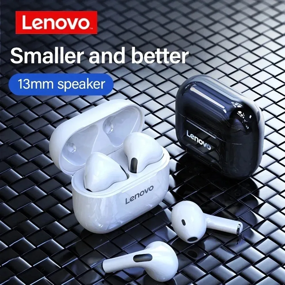 LP40 Bluetooth V5.0 Earphones Wireless Earbuds, Anti-sweat Lightweight Headphones for Smart Phone, Laptop, Computer - Perfect for Calls and Music thumbnail 4