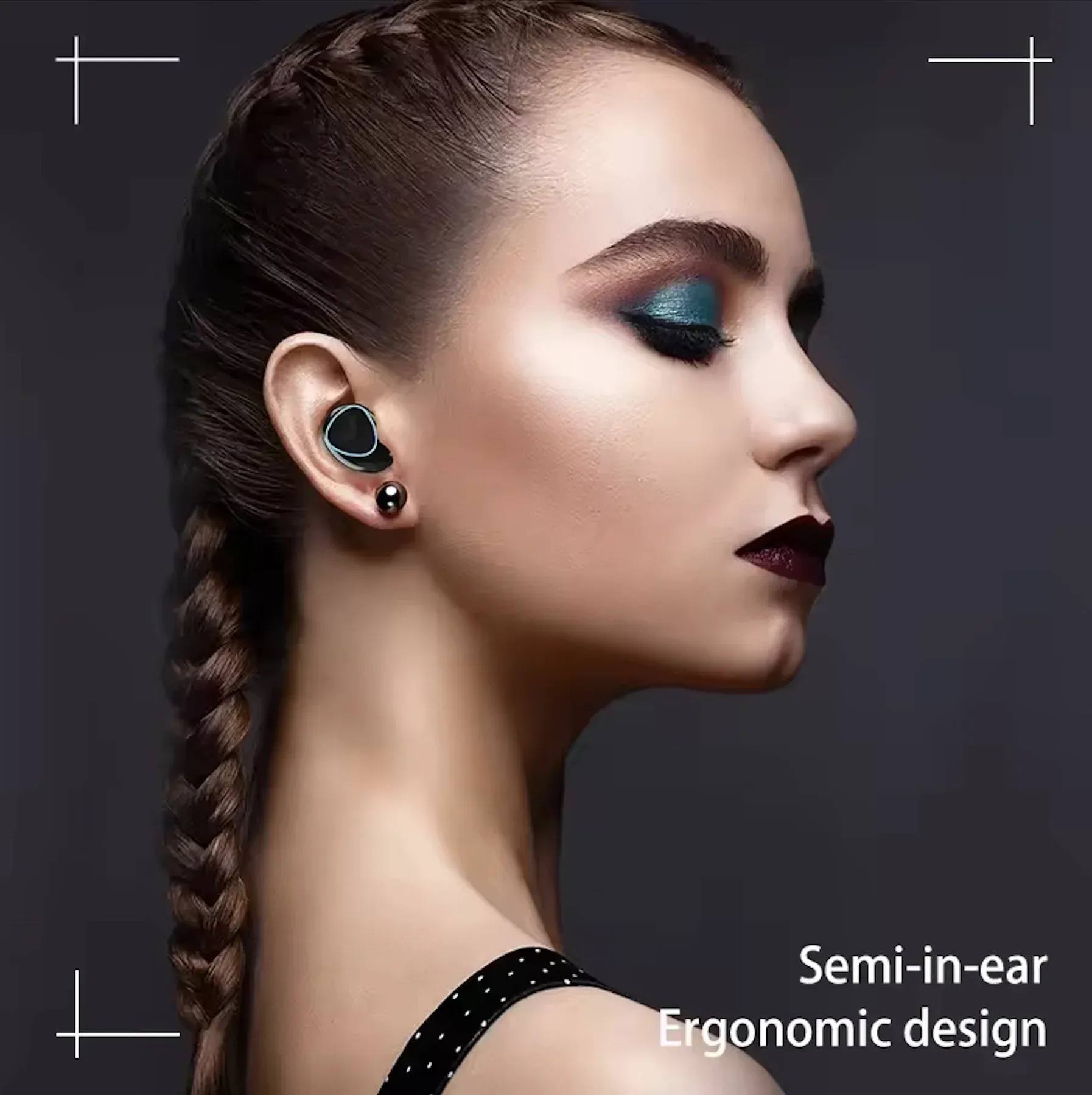 M10 Wireless Earbuds with Power Bank Charging Case, Bluetooth 5.3 Hi-Fi Stereo Sound Earphones, Noise Cancelling Comfortable Fit for Sports, Gaming, Music thumbnail 6