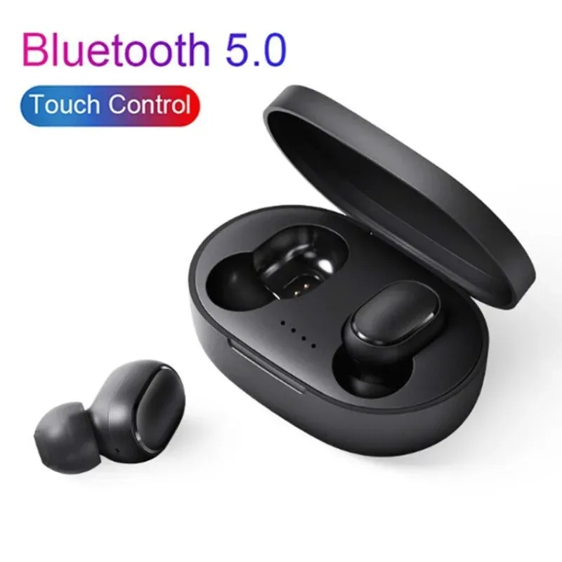 Original A6S TWS Wireless Earbuds Bluetooth 5.0 Headphones with Charging Case, Sport Stereo In-Ear Earphones for Xiaomi, Huawei, iPhone thumbnail 3