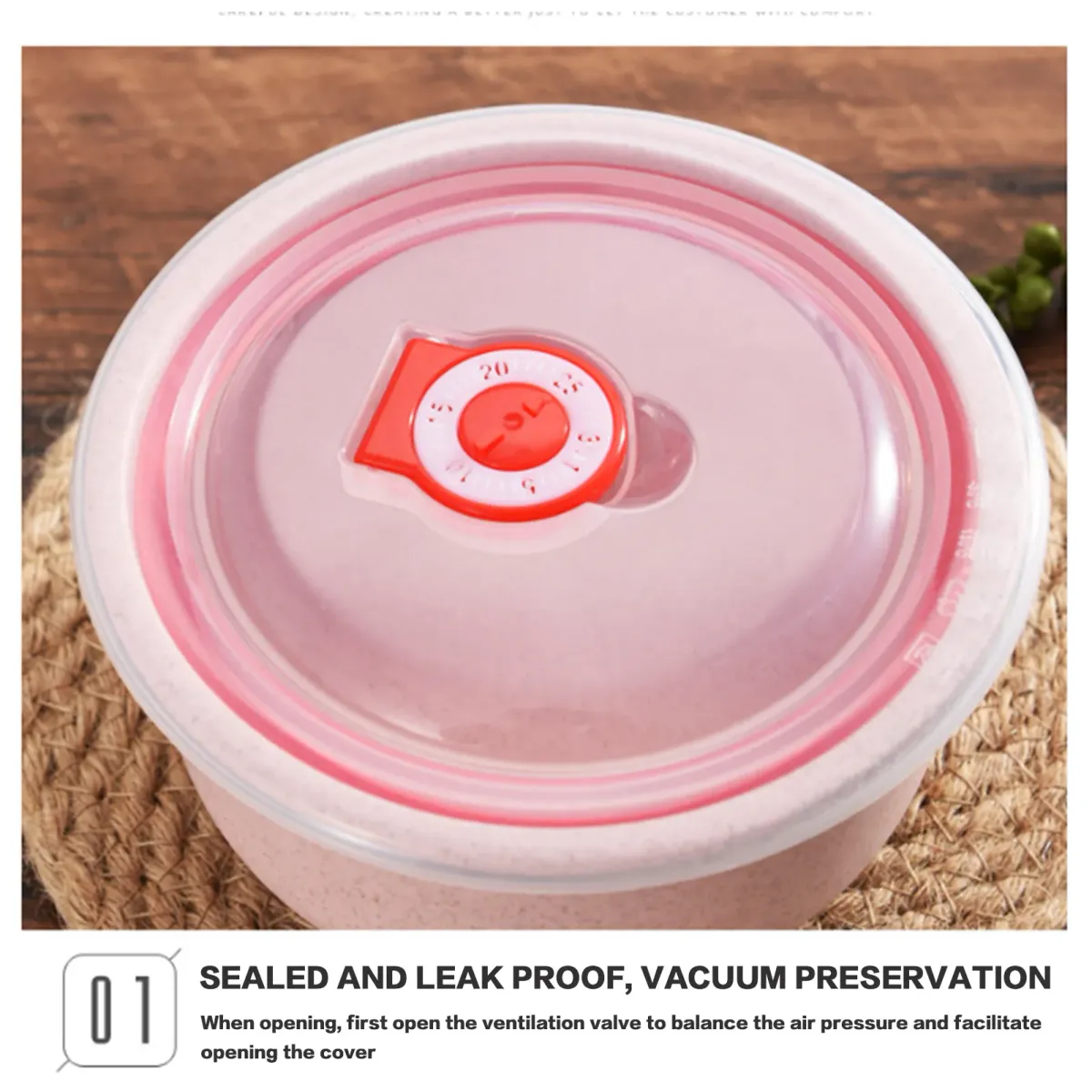 3-Piece Wheat Straw Bento Box Set - Leak-Proof, Airtight Food Storage Containers for Meal Prep, Kitchen, Picnic, Takeout - Eco-Friendly & Microwave Safe showcase 7