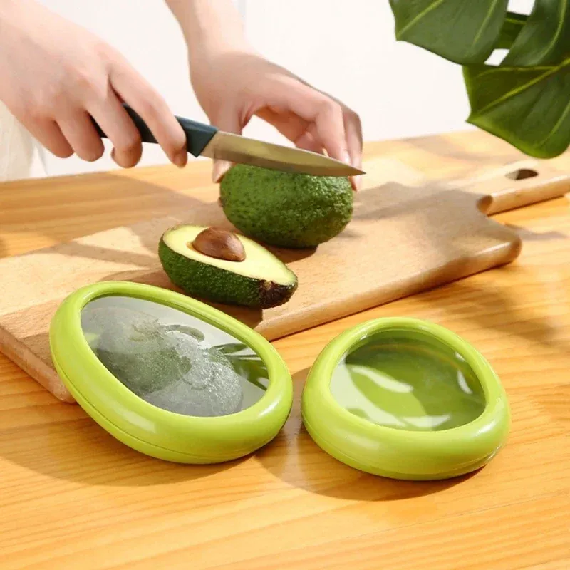 Reusable Fruit Saver Box with Retractable Film Lid - Kitchen Storage Container for Fresh Produce, Reduces Waste, Easy Seal & Clean showcase 2
