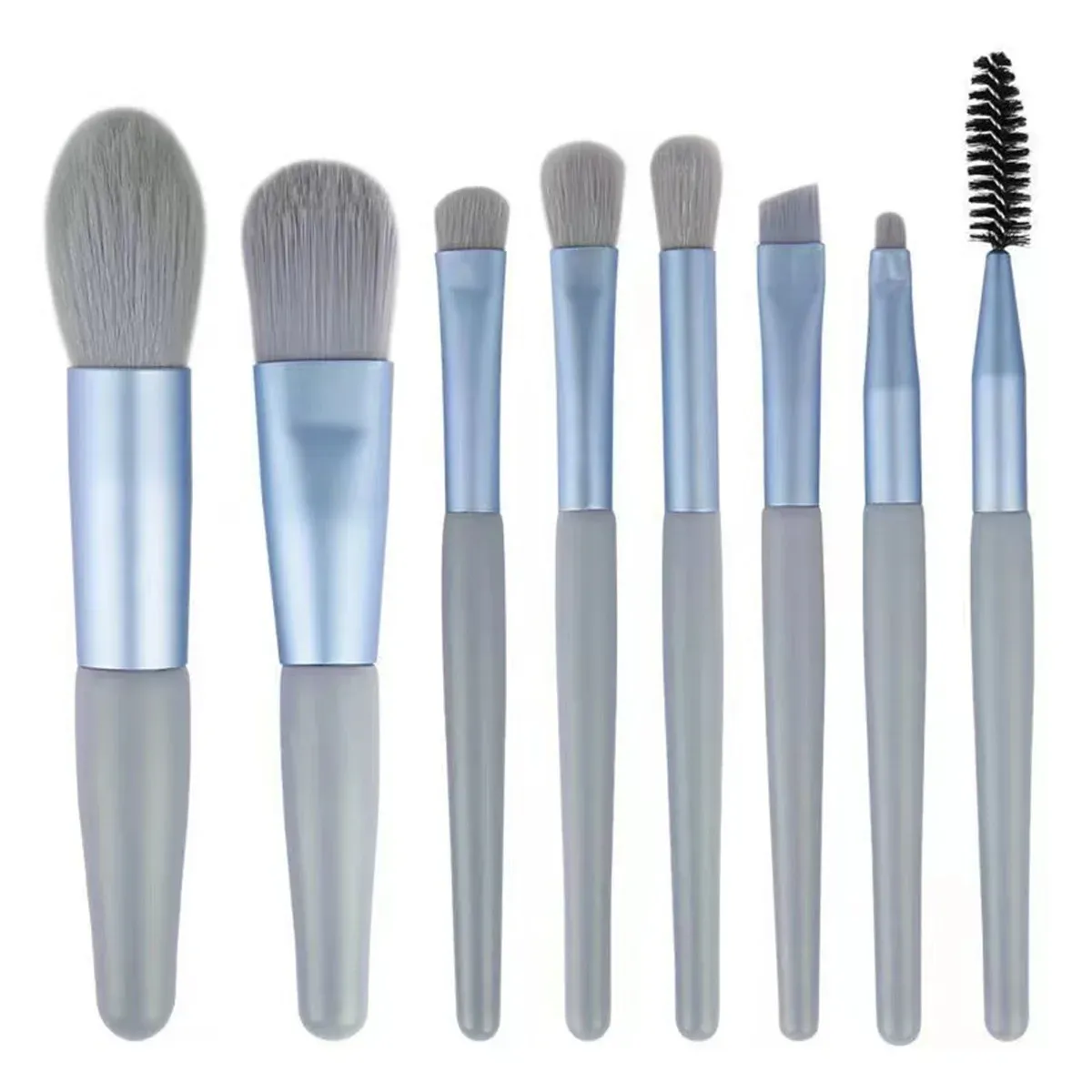 8Pcs Soft Fluffy Makeup Brushes Set for Foundation, Blush, Powder, Eyeshadow - Professional Kabuki Blending Beauty Tool Kit thumbnail 5