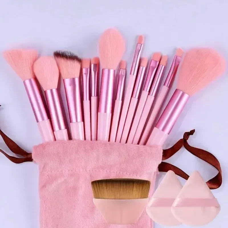 Professional Vegan Makeup Brush Set: 5-Piece Soft Kabuki & Blending Tools for Flawless Foundation, Contour, and Baking Application - Cruelty-Free Salon Quality showcase 8