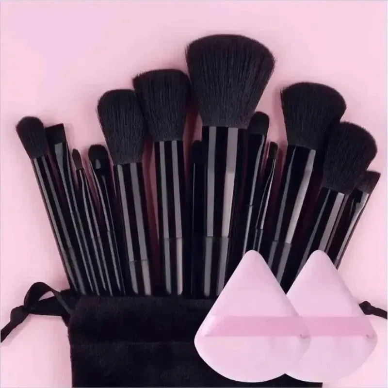 Professional Vegan Makeup Brush Set: 5-Piece Soft Kabuki & Blending Tools for Flawless Foundation, Contour, and Baking Application - Cruelty-Free Salon Quality showcase 2