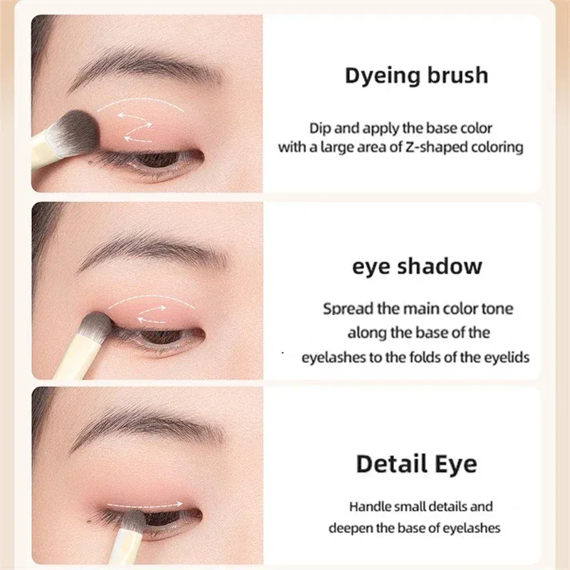 10pcs Natural Eye Makeup Brushes Set - Ultra Soft Eyeshadow & Eyeliner Tools for Professional & Beginner Makeup Application thumbnail 1