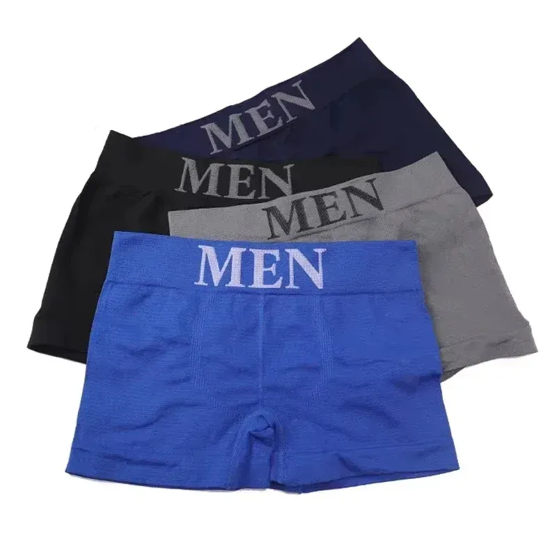 5-Pack Men's Boxer Briefs: High Elasticity, Breathable, Soft Polyester Underwear for Daily Comfort thumbnail 3