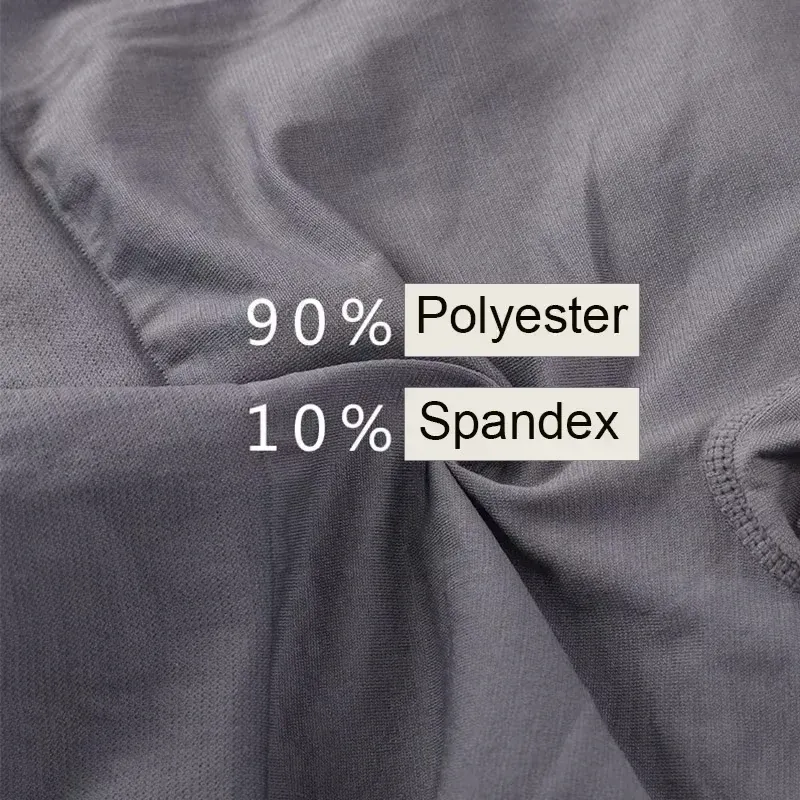 5-Pack Men's Boxer Briefs: High Elasticity, Breathable, Soft Polyester Underwear for Daily Comfort showcase 3