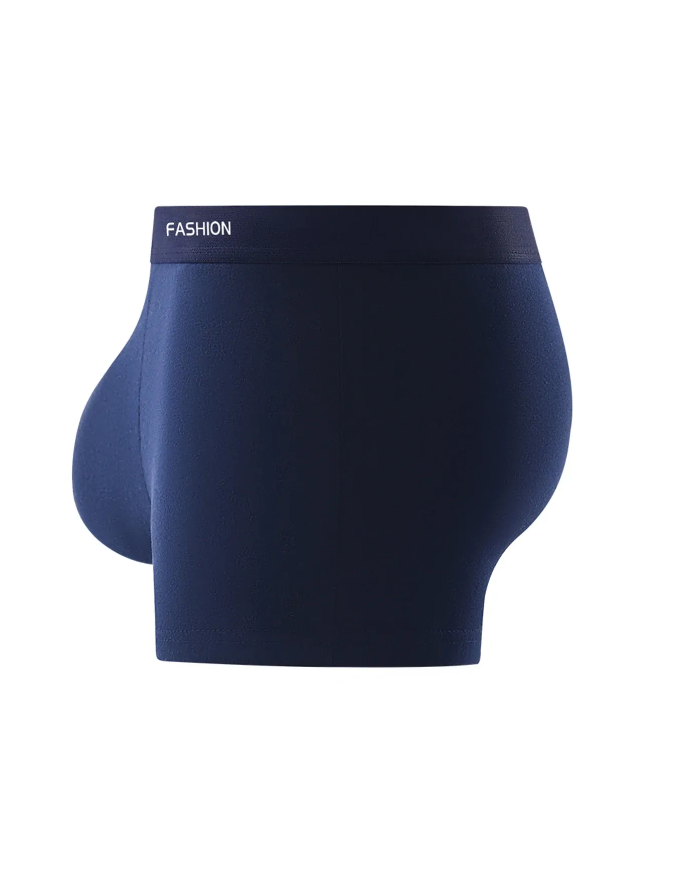 4-Pack Men's Boxer Briefs, Soft Breathable Cotton Underwear, Loose Fit Trendy Fashionable Elastic Boxer Shorts for Boys & Young Men thumbnail 4