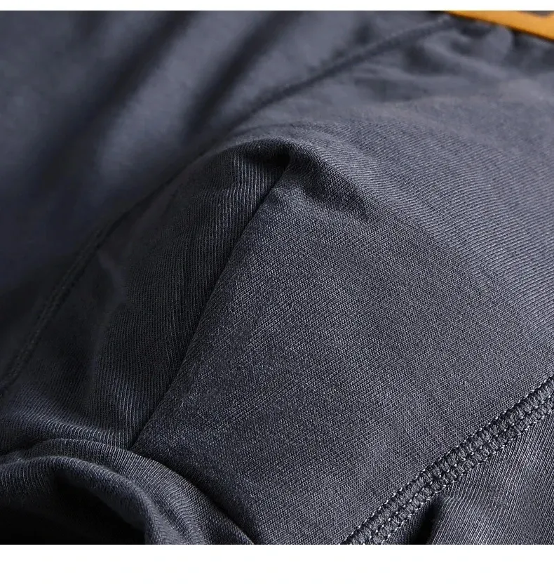 4-Pack Men's Sexy Briefs & Underwear Shorts - Breathable Elastic Cotton Blend for Comfort & Style, Large Sizes Available showcase 7