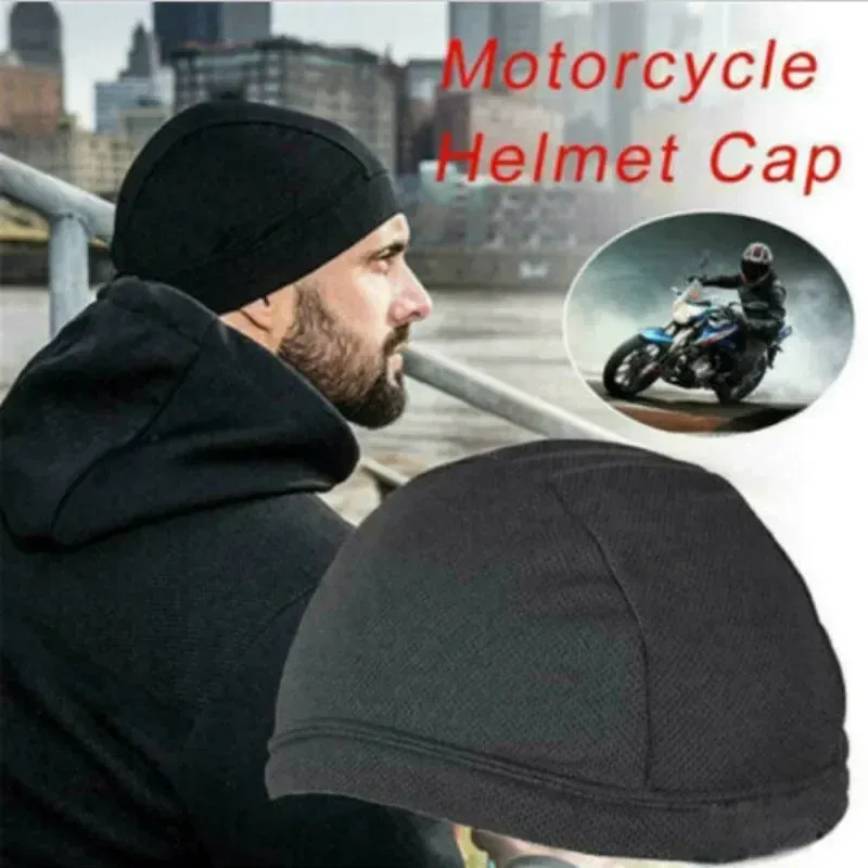 Quick Dry Motorcycle Helmet Inner Cap Hat - Breathable Beanie for Racing & Motocross, Lightweight & Stretchy Polyester Spandex Blend for Men & Women showcase 2