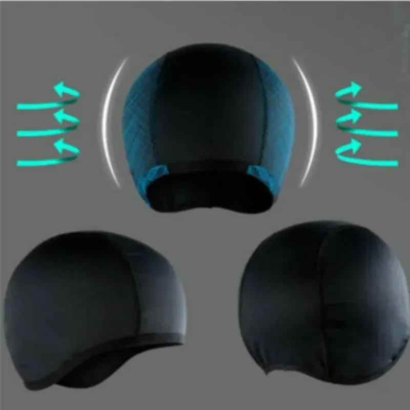 Quick Dry Motorcycle Helmet Inner Cap Hat - Breathable Beanie for Racing & Motocross, Lightweight & Stretchy Polyester Spandex Blend for Men & Women showcase 3