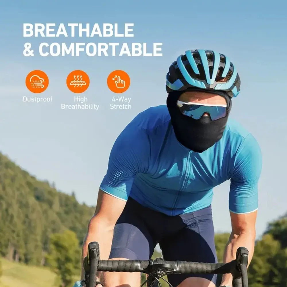 Camouflage Balaclava Full Face Mask for Outdoor Sports - Ideal for Cycling, Hunting, Hiking, Skiing, and Motorcycle Helmet Inner Cap - Image 2