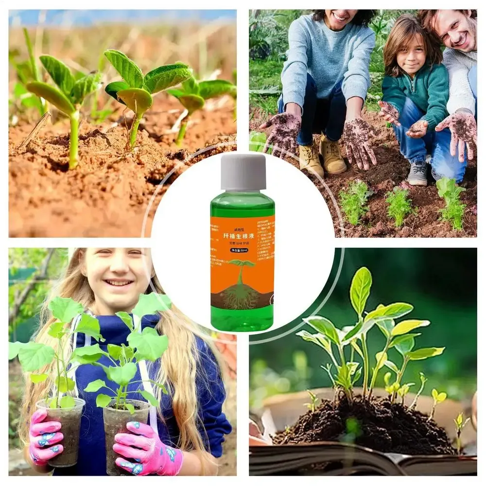 Fast Rooting Nutrient Liquid Stimulator for Plants - Rapid Root Growth Supplement, Strengthens Roots, Stems, Leaves, Enhances Nutrient Uptake - Garden Plant Care showcase 5