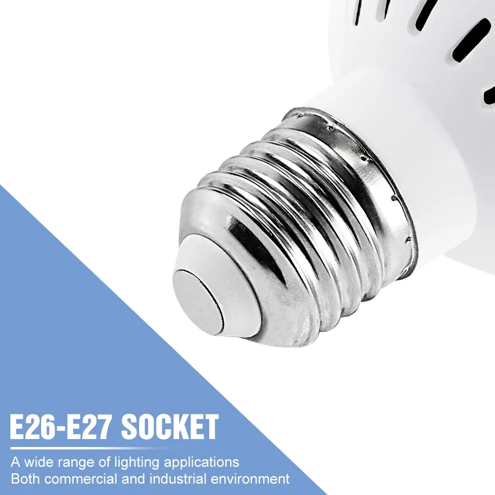 Full Spectrum LED Grow Light Bulb E27 Base 126/200/300 LEDs for Indoor Plants, Hydroponics, Seeds, Flowering - Efficient Heat Dissipation, 20000hr Lifespan thumbnail 3