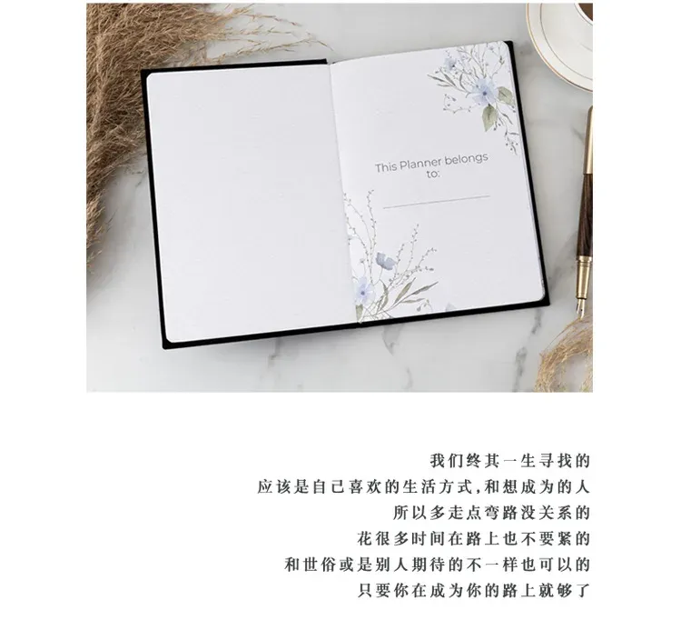 A5 Self-Care Journal & Daily Planner Notebook - Weekly, Monthly, To-Do List Agenda for Business & Personal Productivity showcase 5