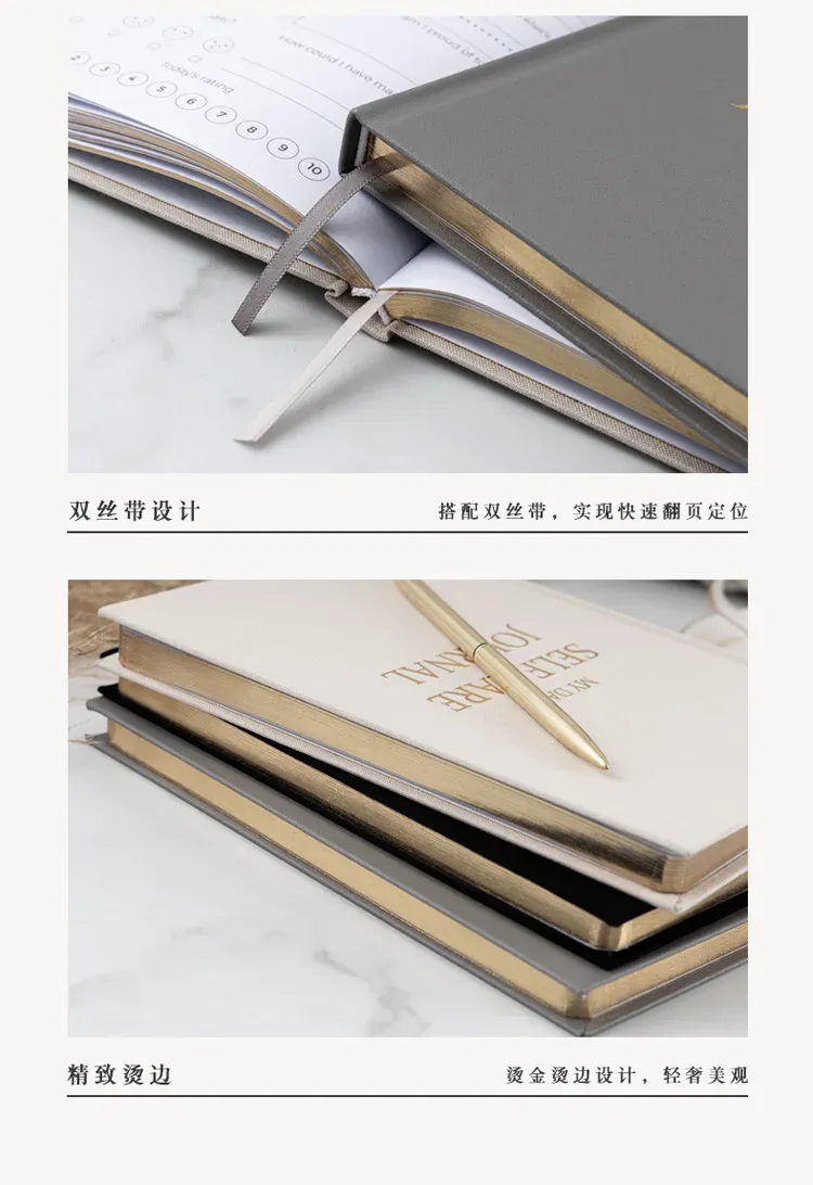 A5 Self-Care Journal & Daily Planner Notebook - Weekly, Monthly, To-Do List Agenda for Business & Personal Productivity showcase 14
