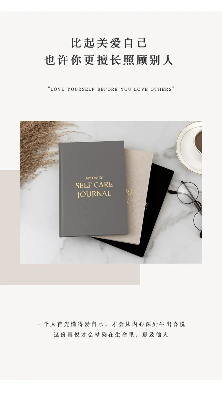 A5 Self-Care Journal & Daily Planner Notebook - Weekly, Monthly, To-Do List Agenda for Business & Personal Productivity showcase 10