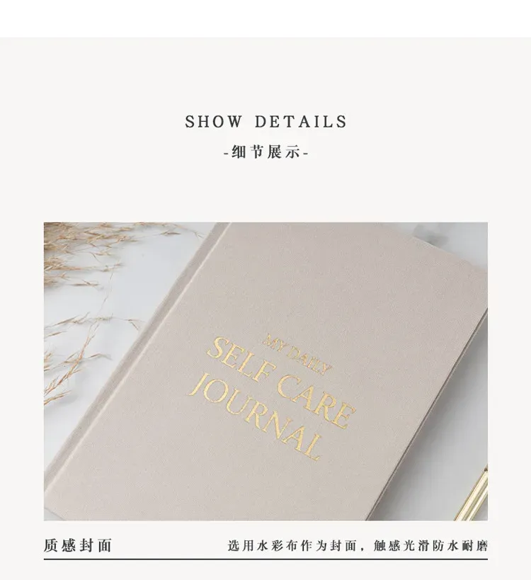 A5 Self-Care Journal & Daily Planner Notebook - Weekly, Monthly, To-Do List Agenda for Business & Personal Productivity showcase 13