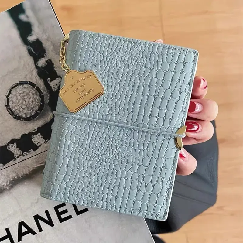 A6/M5 Crocodile Skin Loose-leaf Journal Notebook, Multi-function Binder for Office Business Diary Planner Organizer, Professional Notepad thumbnail 1