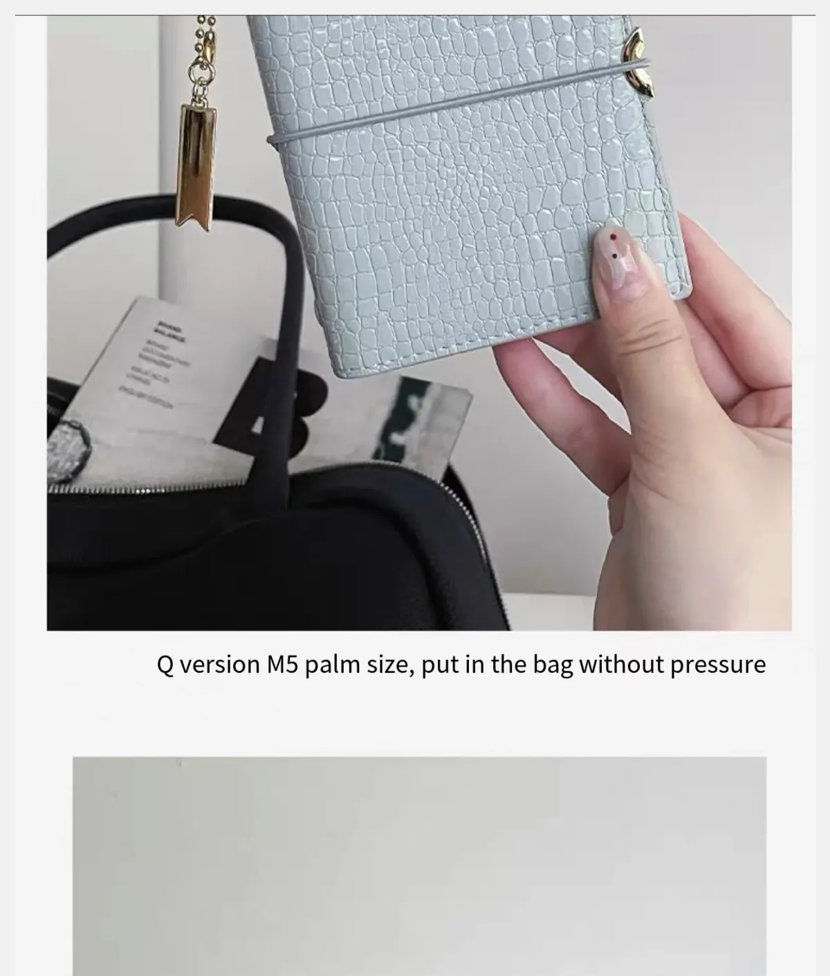 A6/M5 Crocodile Skin Loose-leaf Journal Notebook, Multi-function Binder for Office Business Diary Planner Organizer, Professional Notepad showcase 9