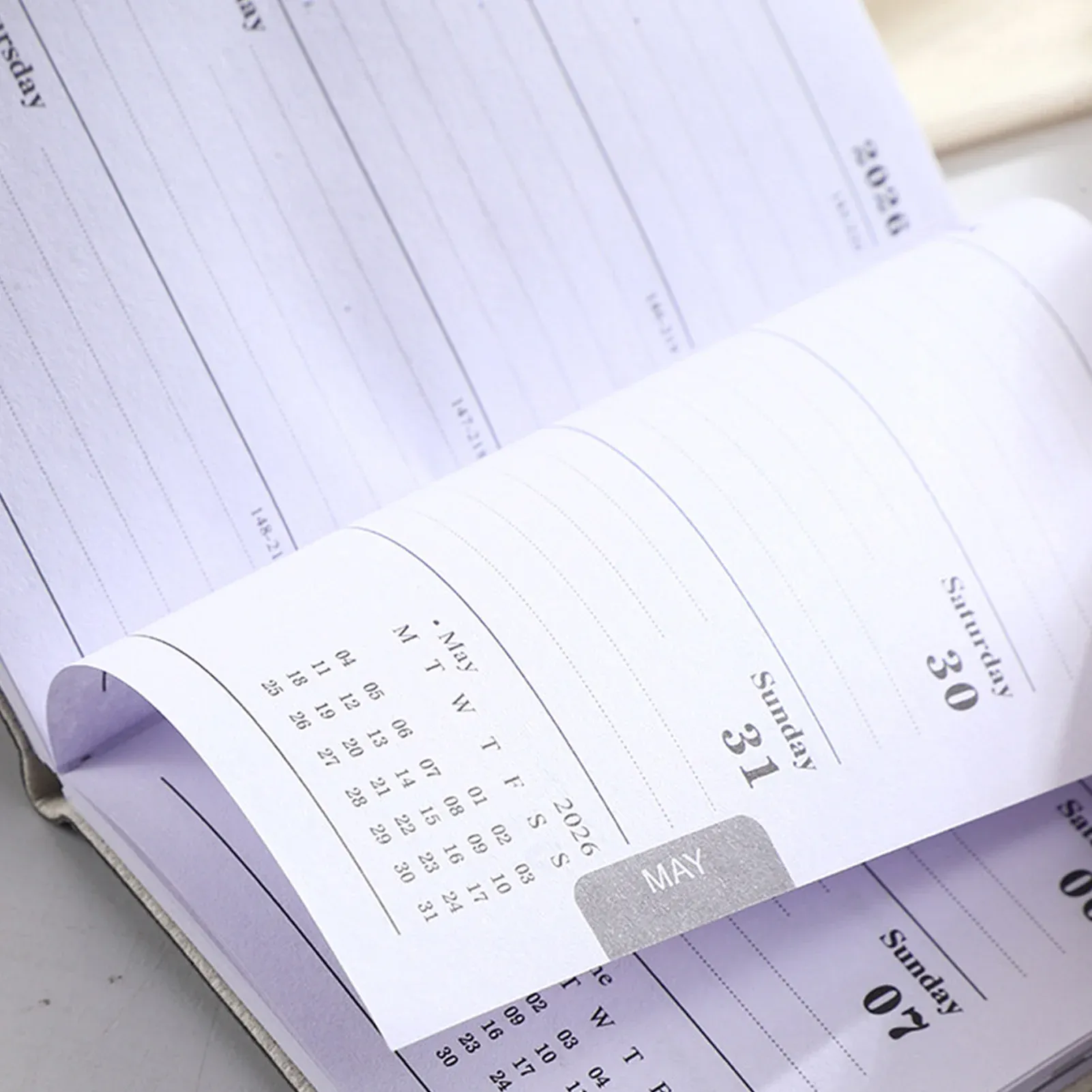 2026 Mini Pocket A7 PU Leather Planner Calendar - Daily Weekly Schedule Organizer Notebook for Home, School, Office, Business - Ideal for Men, Women, Teachers, Students thumbnail 4