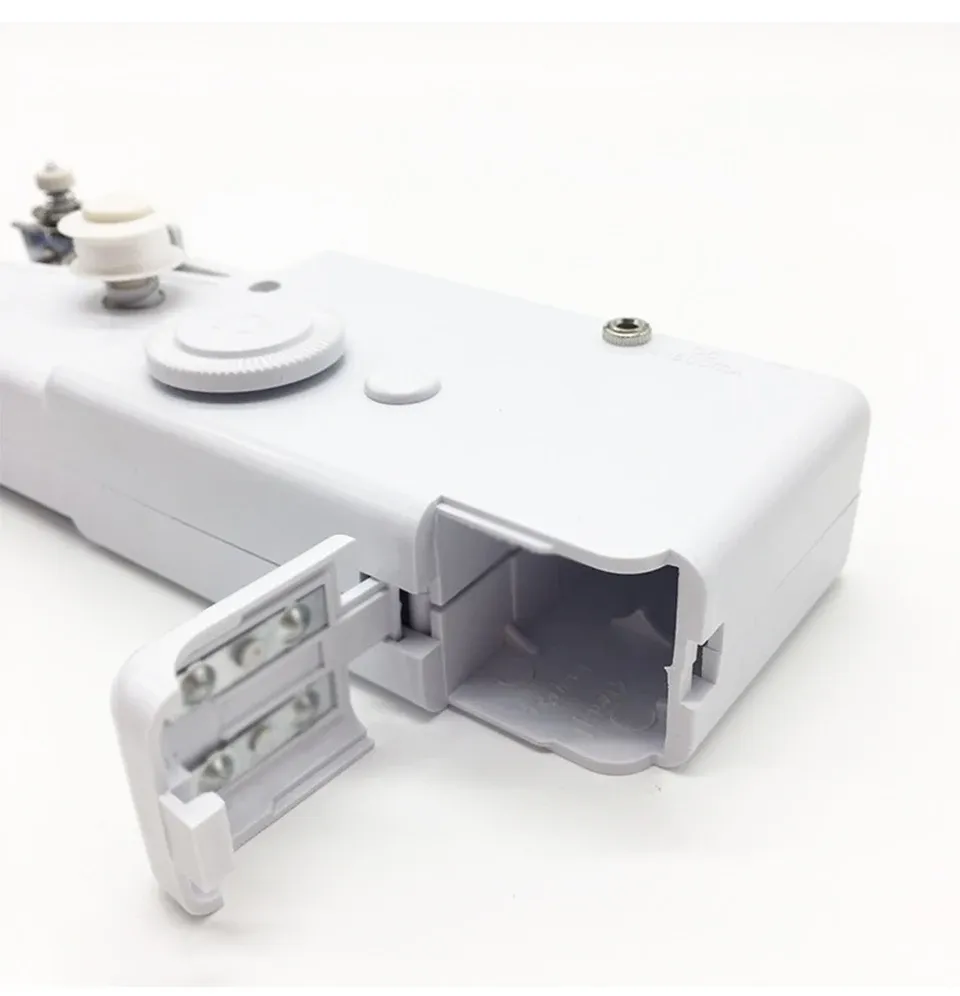 Portable Mini Handheld Electric Sewing Machine - Compact & Travel-Friendly for Home Repairs, DIY Crafts, and Quick Fixes - Includes Bobbin & Needle showcase 10