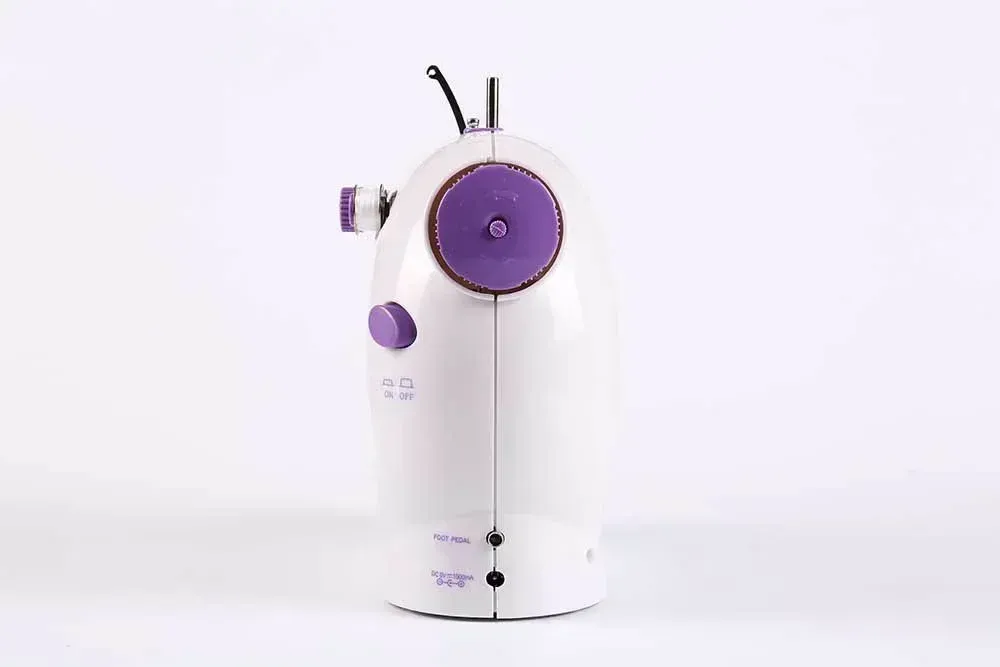 Mini Household Sewing Machine with Light, Foot Pedal & Cutter - Portable 202 Model for Quick Repairs & Crafting showcase 10