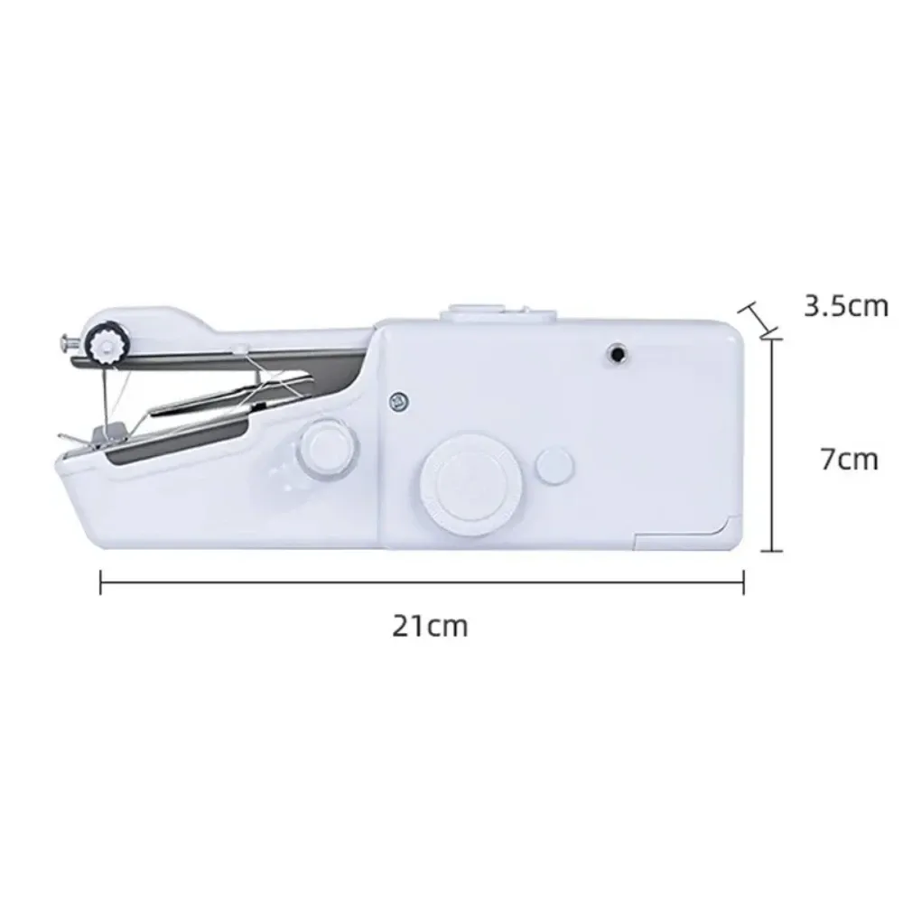 Portable Handheld Sewing Machine - Mini Electric DIY Tool for Home, Travel, Arts & Crafts - Quick Repairs & Apparel Supplies thumbnail 6