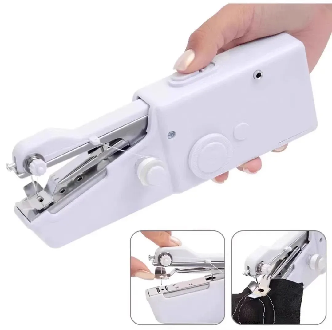 Portable Handheld Sewing Machine - Mini Electric DIY Tool for Home, Travel, Arts & Crafts - Quick Repairs & Apparel Supplies showcase 4